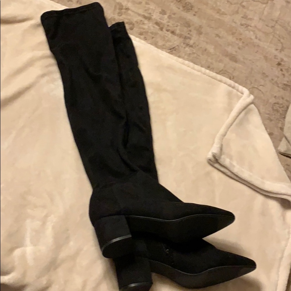 Brand new condition over the knee boots